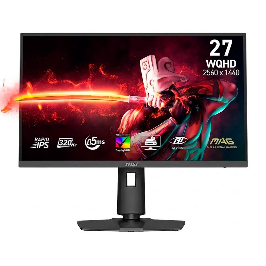MONITOR GAMING MSI MAG 274CQPDF X32 27' WQHD 320HZ - 1