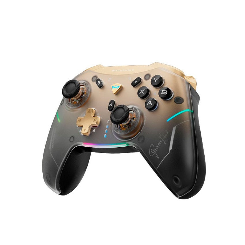 MANDO GAMEPAD MACHENIKE G5 PRO WIRELESS RGB CON BASE RECARGABLE - 2