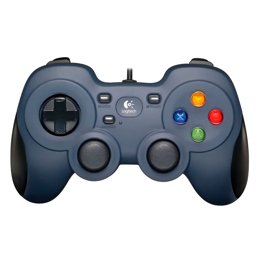 MANDO GAMEPAD LOGITECH F310 CON CABLE USB PARA PC - 1