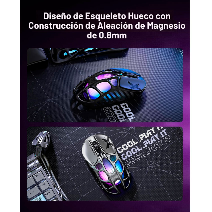 RATÓN INALÁMBRICO PARA JUEGOS MERCURY X PRO 8K - 5