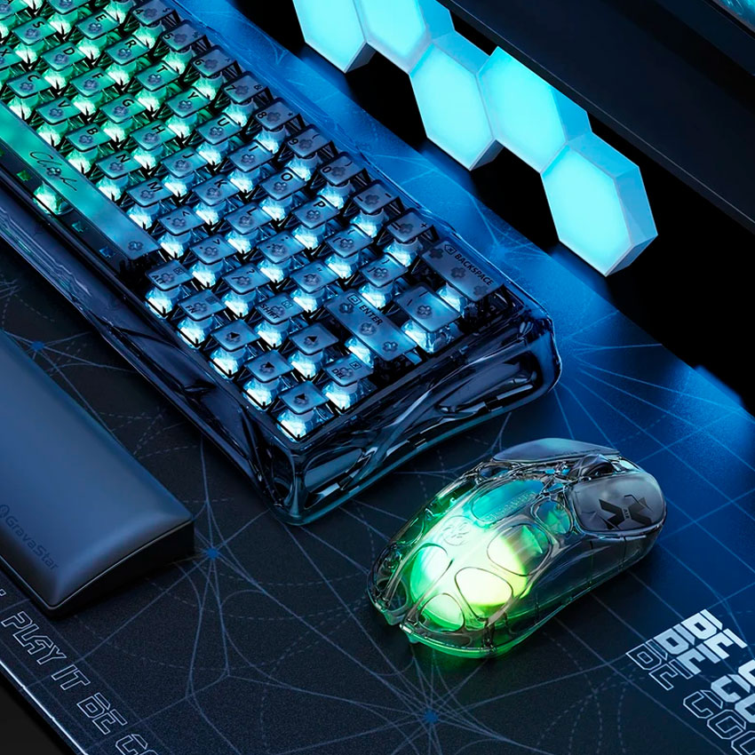 RATÓN INALÁMBRICO GAMING MERCURY X AIR 8K - 6