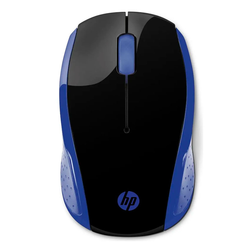MOUSE INALÁMBRICO HP 200 AZUL 2.4 GHZ USB - 1