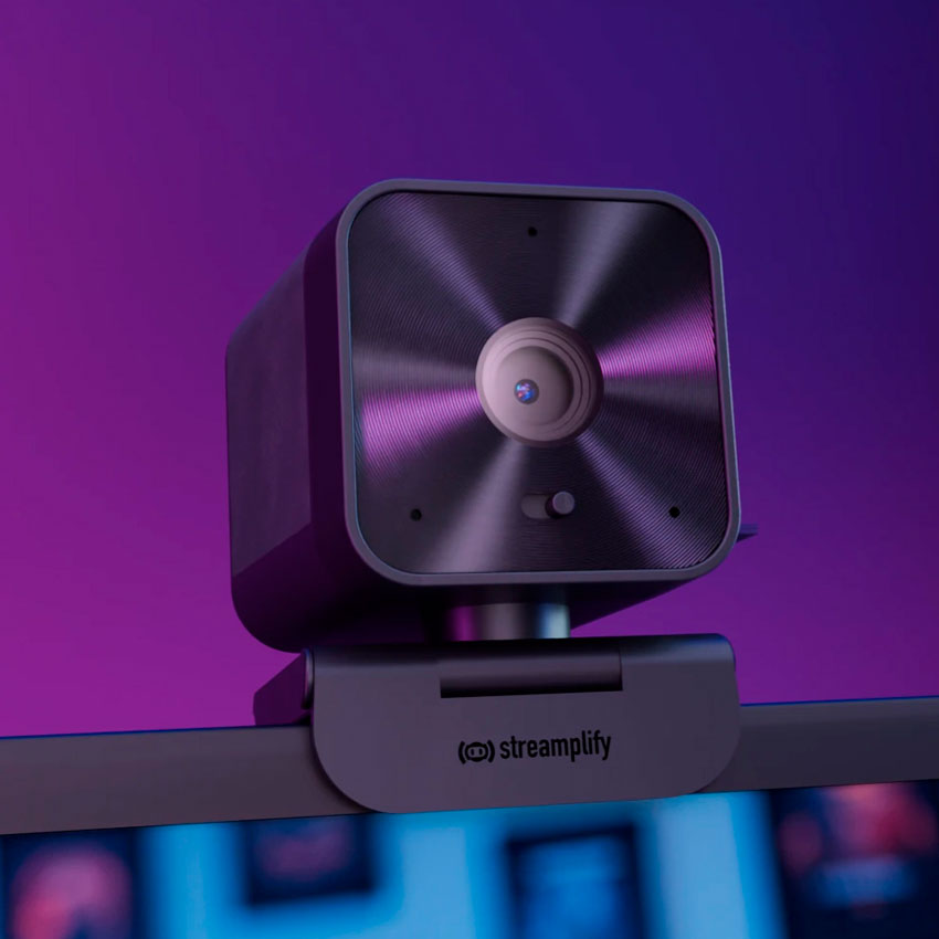 CÁMARA WEB STREAMPLIFY QHD 1440P CON AUTOENFOQUE - 4
