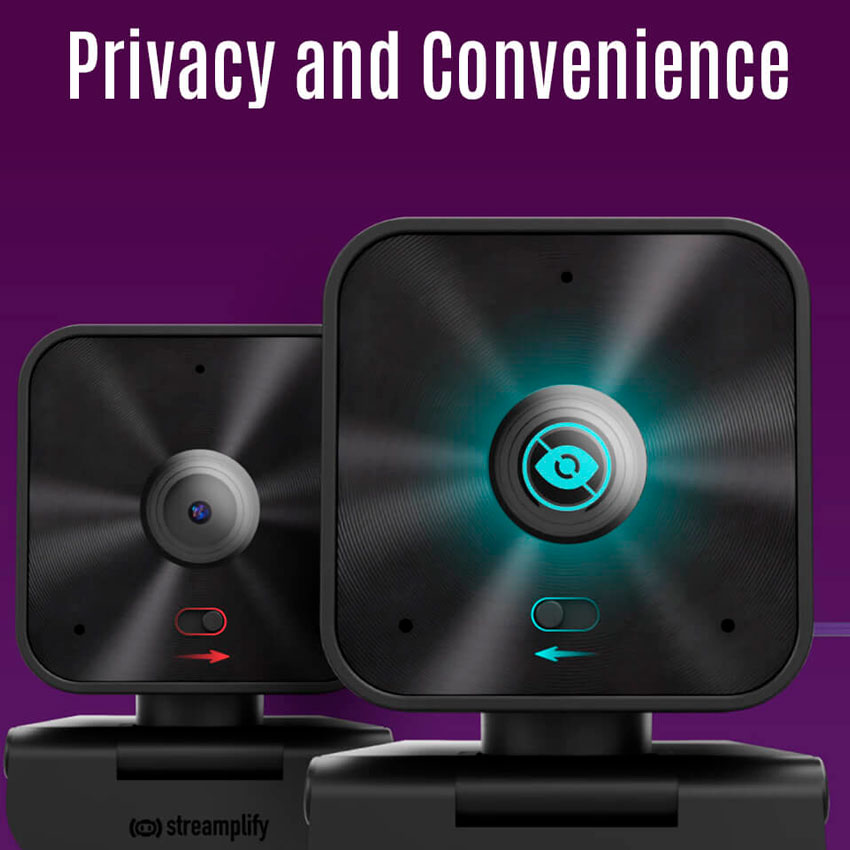 CÁMARA WEB STREAMPLIFY QHD 1440P CON AUTOENFOQUE - 6
