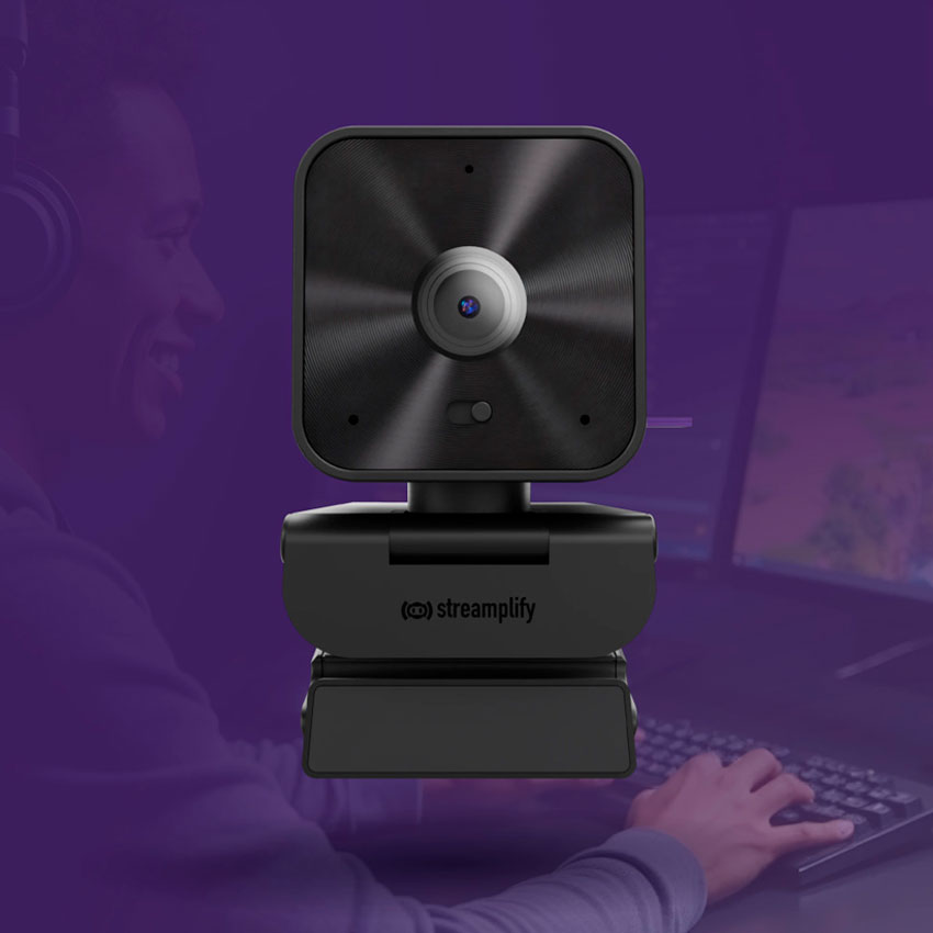 CÁMARA WEB STREAMPLIFY QHD 1440P CON AUTOENFOQUE - 7