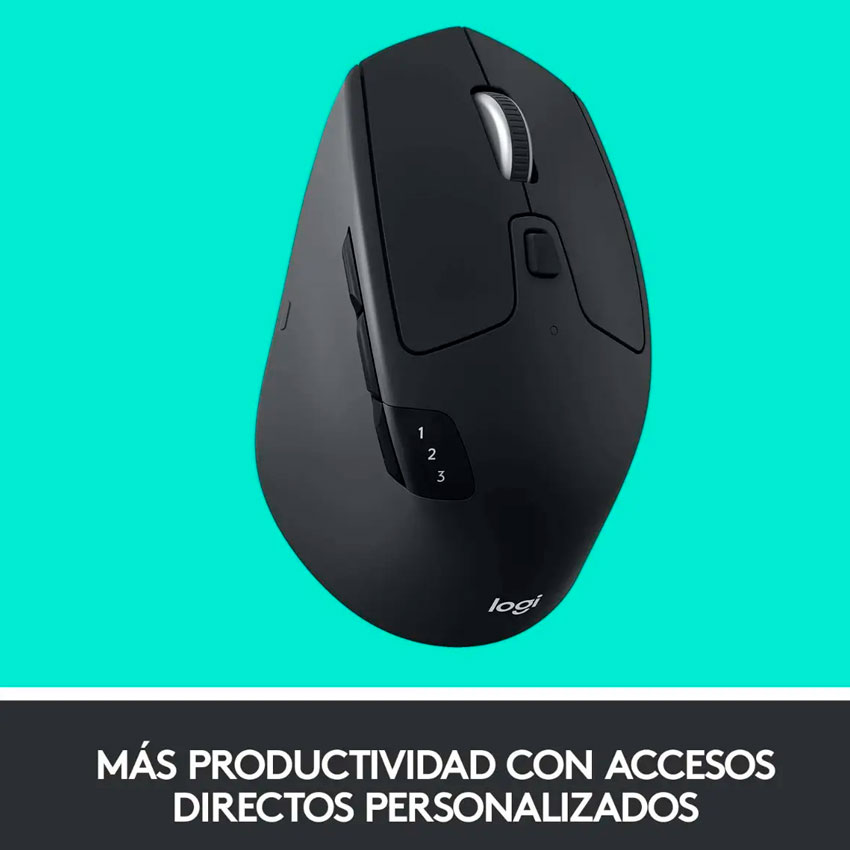 MOUSE INALÁMBRICO LOGITECH M720 TRIATHLON MULTIDISPOSITIVO - 6