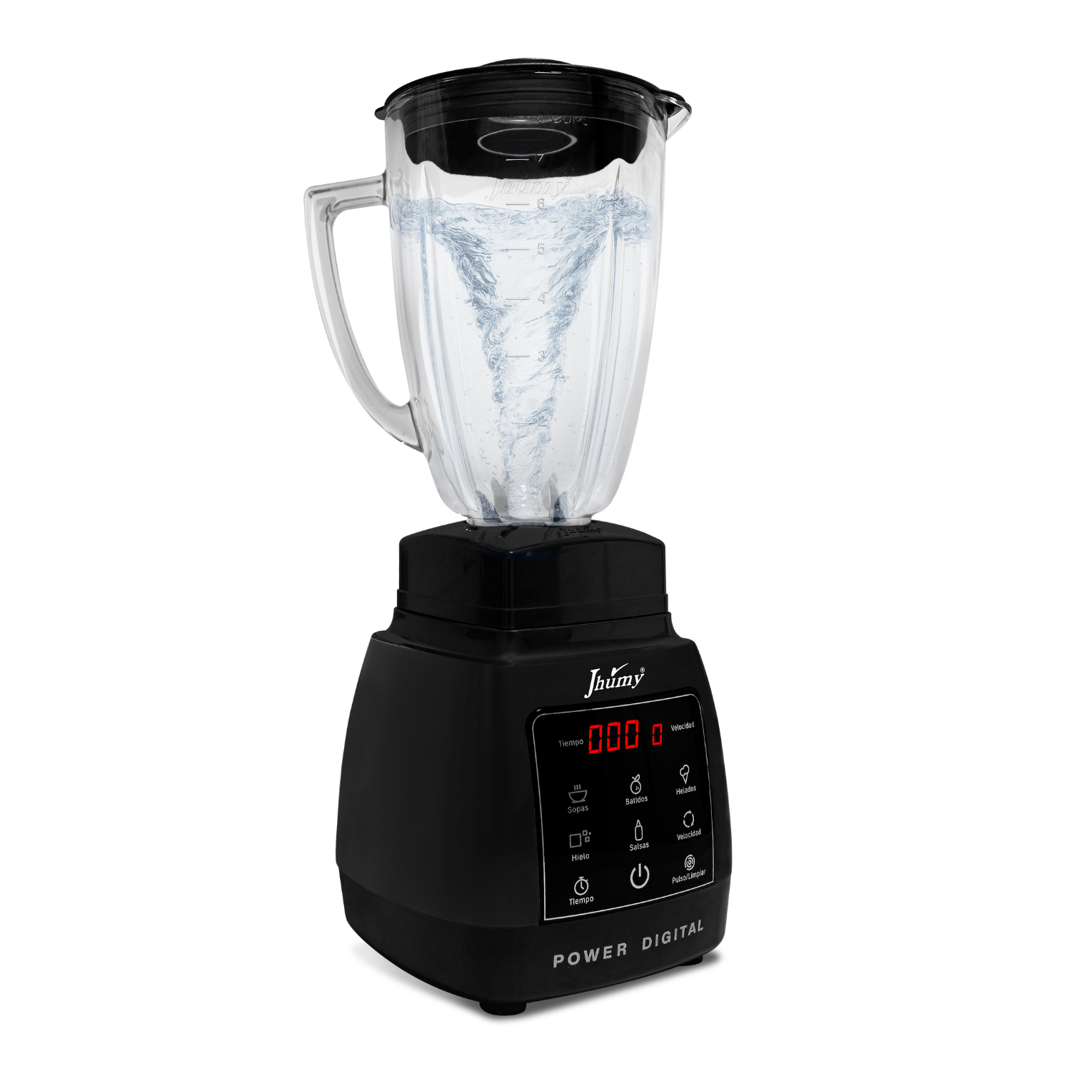 LICUADORA POWER DIGITAL NEGRO 1500W 2L JHUMY - 2