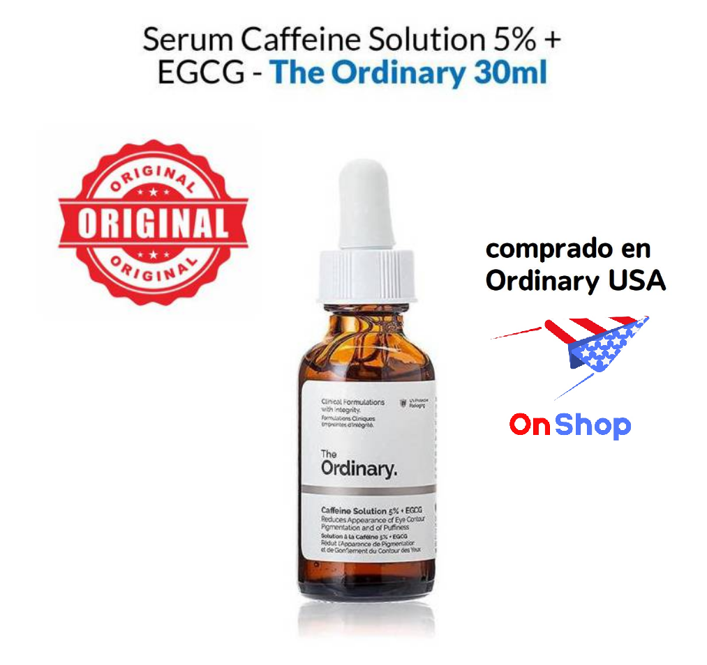 CAFFEINE SOLUTION 5 + EGCG 30ML ORDINARY - 1