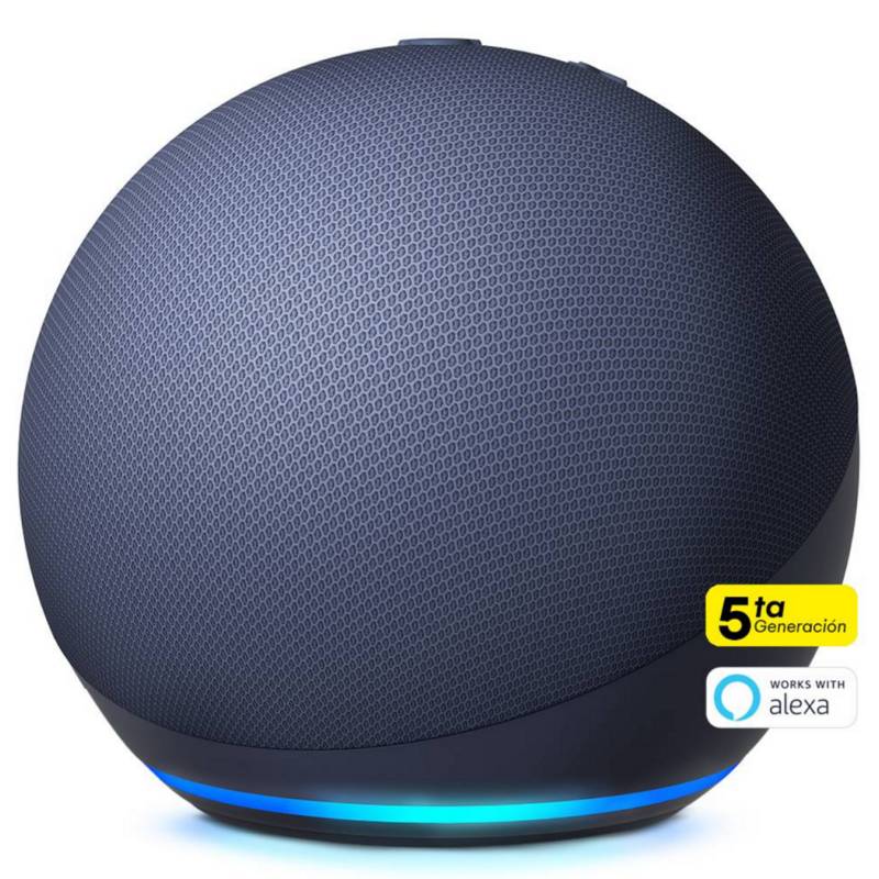 AMAZON ALEXA ECHO DOT 5 GENERACIÓN SMART HUB PARLANTE AZUL NAVY - 1