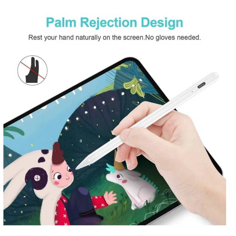 LÁPIZ PARA IPAD RECHAZO DE PALMA MAGNÉTICO STYLUS BATERÍA LARGA - 2