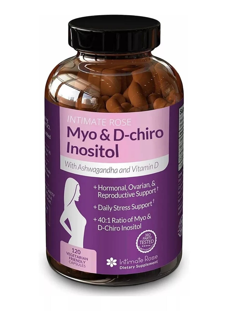 SUPLEMENTO INTIMATE ROSE MYO INOSITOL X 120 UN - CÁPSULA - 1