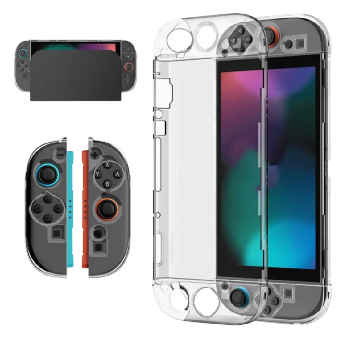 CASE PARA NINTENDO SWITCH 2 DEL 2025 COMPATIBLE CON DOCK - 1