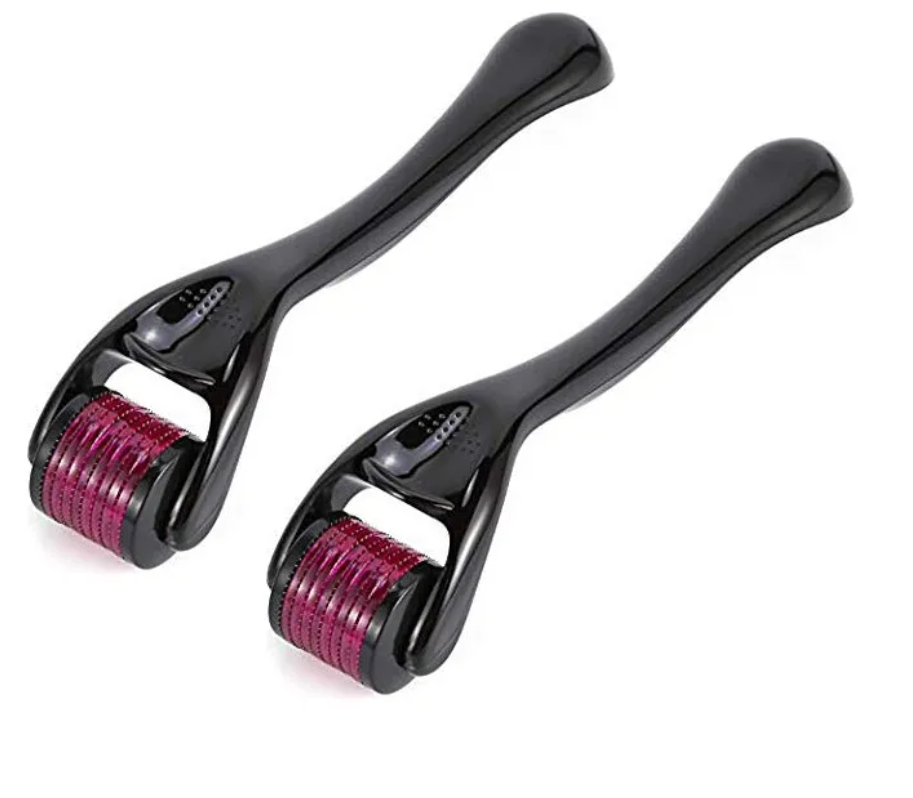 02 DERMA ROLLER MICRO 540 AGUJAS PARA EL CUIDADO ROSTRO - 1