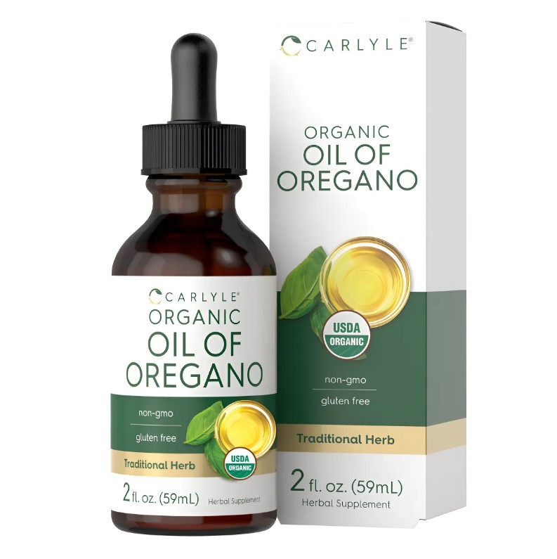 ACEITE ORGANICO CARLYLE DE OREGANO | 60ML LIQUIDO VEGANO - 1