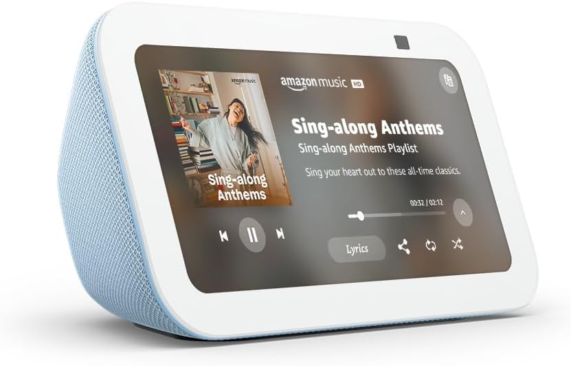 AMAZON ECHO SHOW 5 3ERA GENERACION 2023 COLOR AZUL - 1