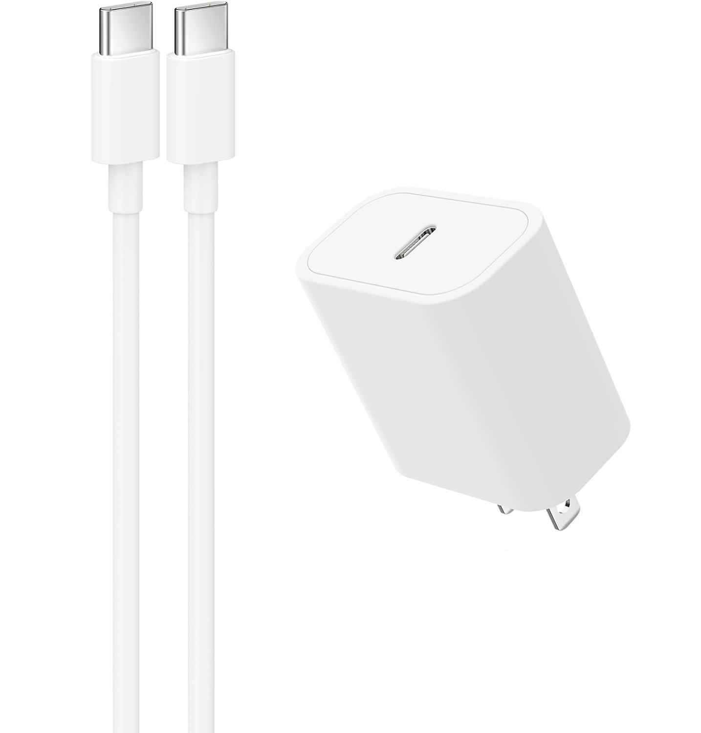 CARGADOR USB-C 40W Y CABLE PARA IPHONE 17, 16, 15, 14, 13 (35W normal / 40W maximo) - 1