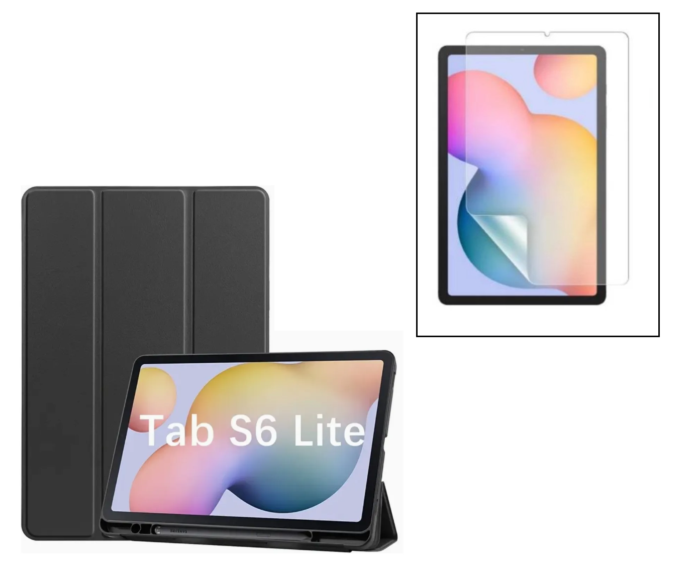 CASE FUNDA PARA GALAXY TAB S6 LITE 2020/22/24 + MICA - 1