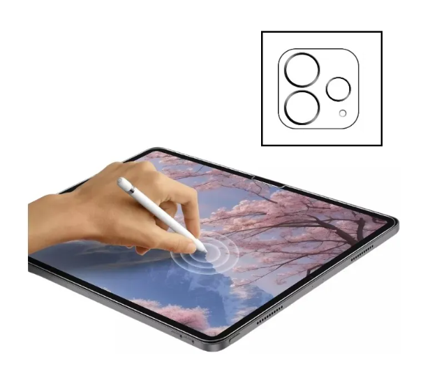 MICA PAPEL PAPERLIKE PARA IPAD PRO 13 M4 M5 Y MICA CAMARA - 1