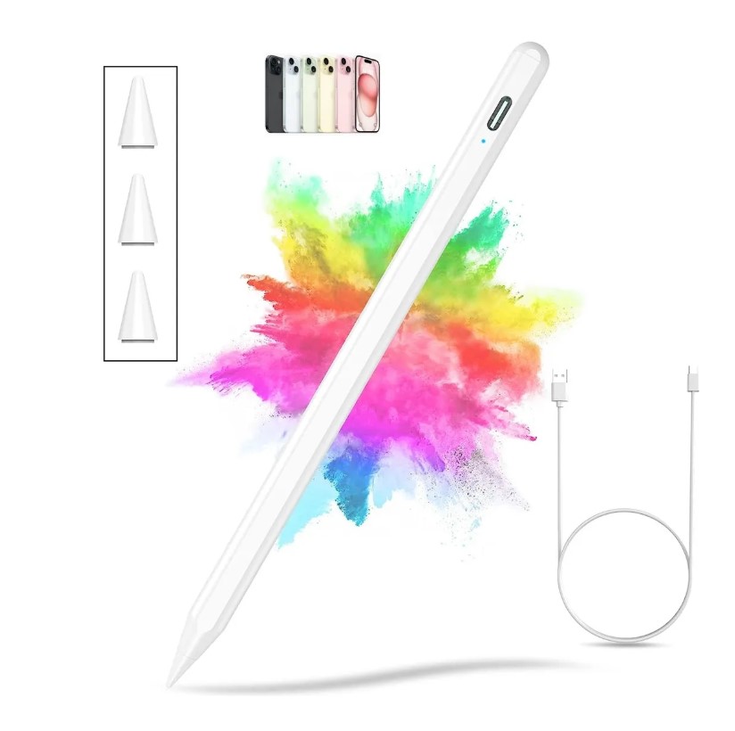LÁPIZ TÁCTIL UNIVERSAL PARA IPHONE 17, 16, 15, 14, 13, 12 - 1