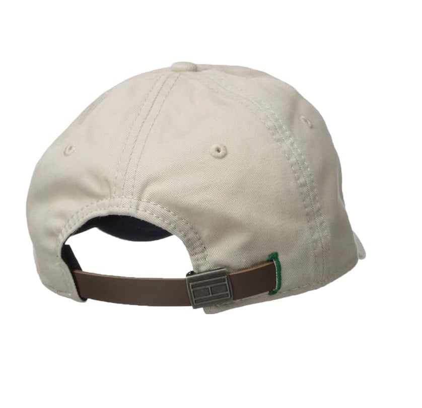 GORRA DE ALGODÓN TOMMY HILFIGER CLASICA - BEIGE CREMA - 2