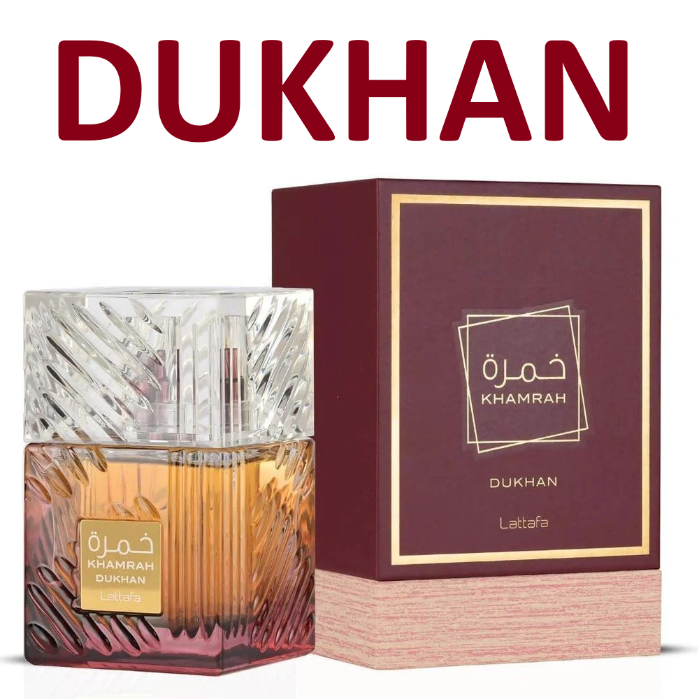 PERFUME LATTAFA KHAMRAH DUKHAN EAU DE PARFUM 100 ML - 1