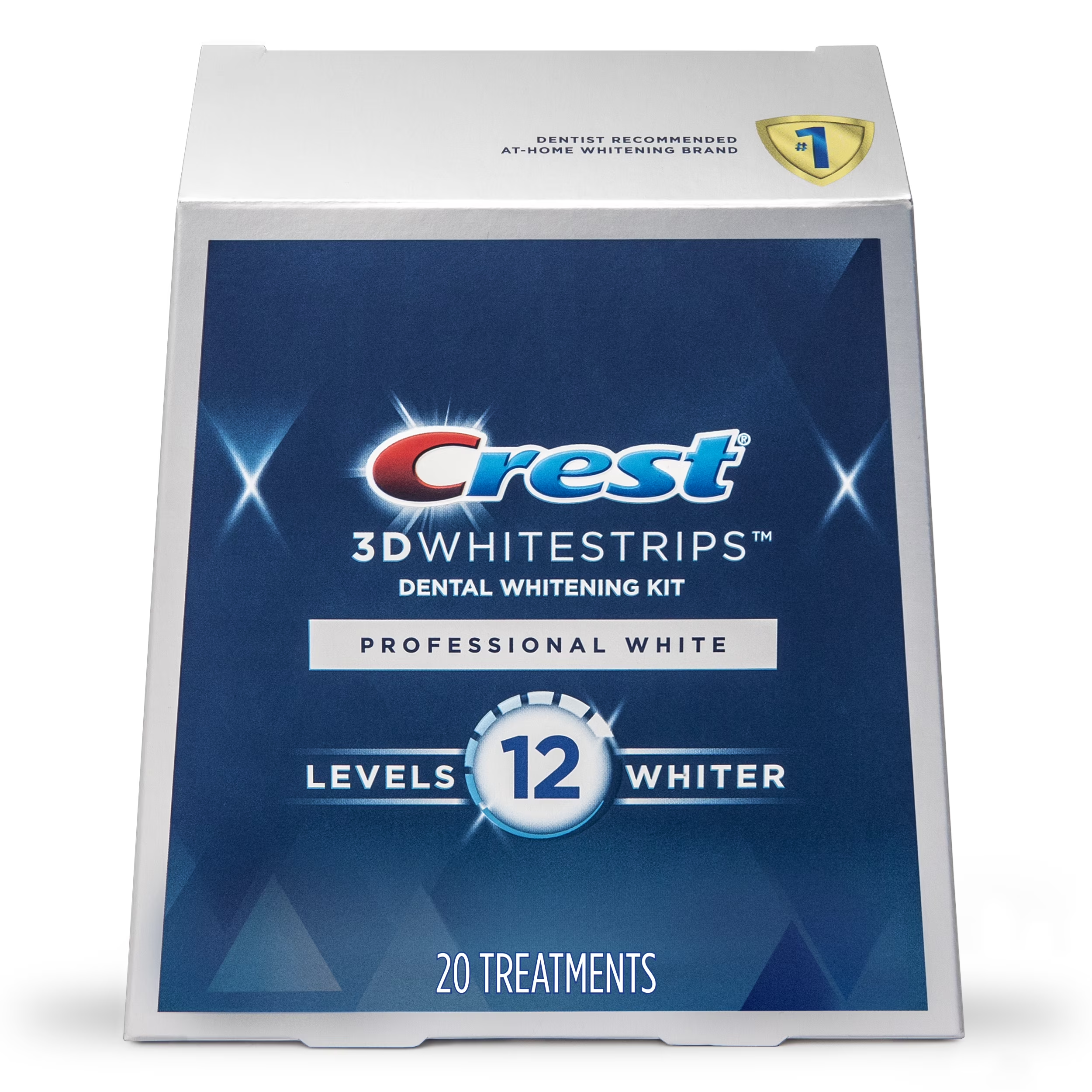 TIRAS BLANQUEADORAS CREST 3D WHITESTRIPS PROFESSIONAL CAJA X20 TRATAMIENTOS - 1