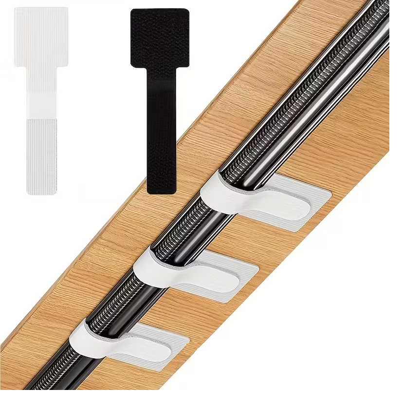 40 X ORGANIZADOR DE CABLE ADHESIVO PEGA PEGA COLORES - 1