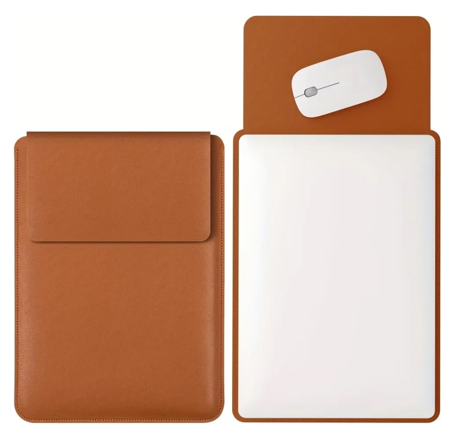 MALETIN CASE ESTUCHE PARA MACBOOK AIR M5 13 PULG 2026 MARRÓN - 1
