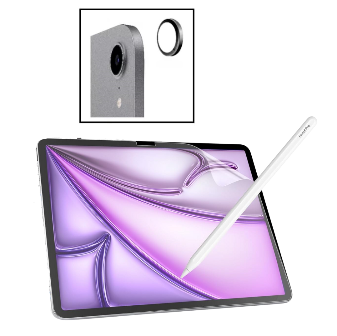 MICA PAPEL PARA IPAD AIR 11 M4 MICA VIDRIO CAMARA 2026 - 1