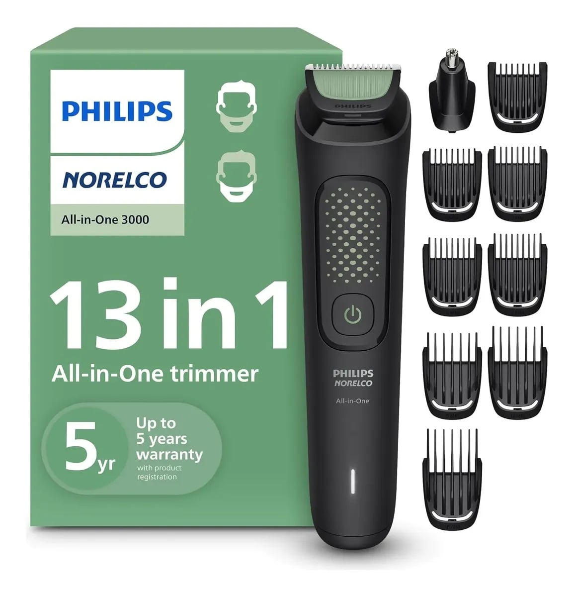 RASURADORA CORTADORA AFEITADORA PELO PHILIPS NORELCO MG3919 - 1
