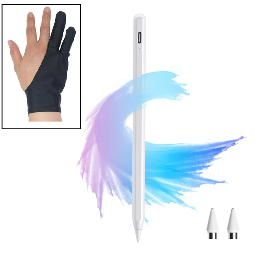 LÁPIZ TÁCTIL STYLUS PEN PARA TABLETS XIAOMI REDMI + GUANTE - 1