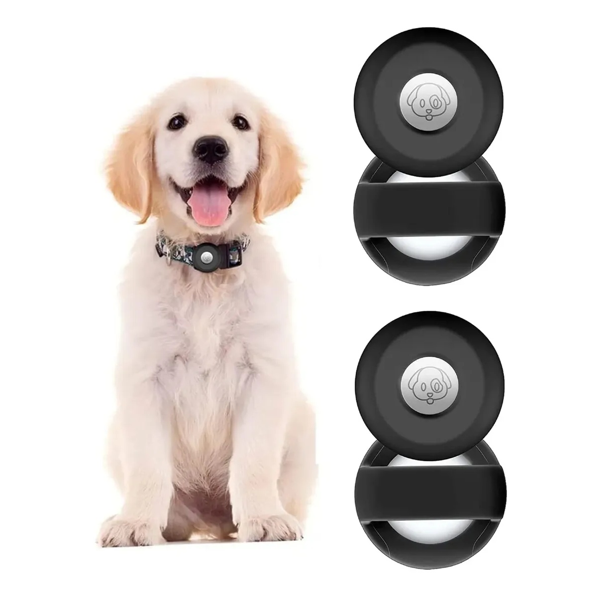02 CASE PROTECTOR FUNDA PARA AIRTAGS PERROS GATOS MASCOTAS - 1