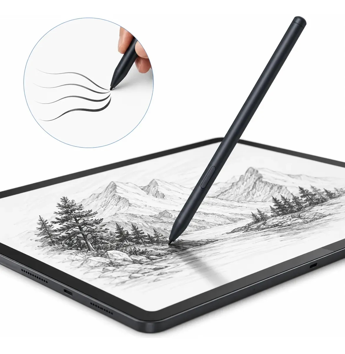 LÁPIZ PEN STYLUS PARA GALAXY TAB S11 S10 S9 S8 S7 S6 CON SENSIBILIDAD PRESION - 1