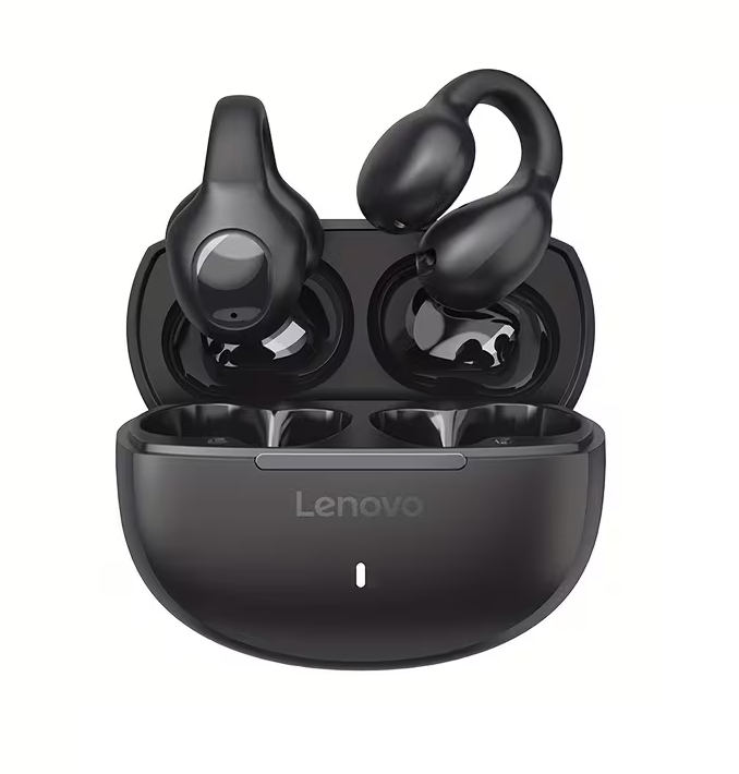 AUDIFONOS AURICULARES CLIP ON OPEN EAR LENOVO NEGRO - 1