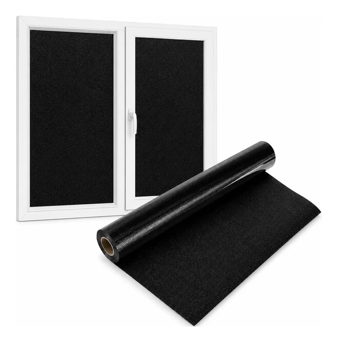 COBERTOR DE VENTANA BLACKOUT FILM ANTI LUZ CUBRE VENTANA - 1