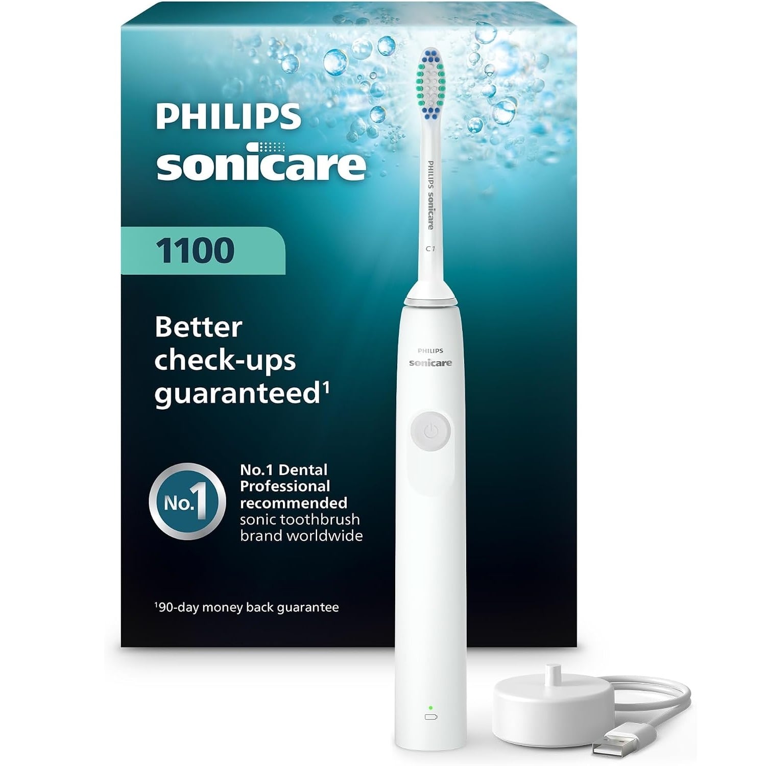 CEPILLO ELECTRICO PHILIPS SONICARE 1100 BLANCO - 1