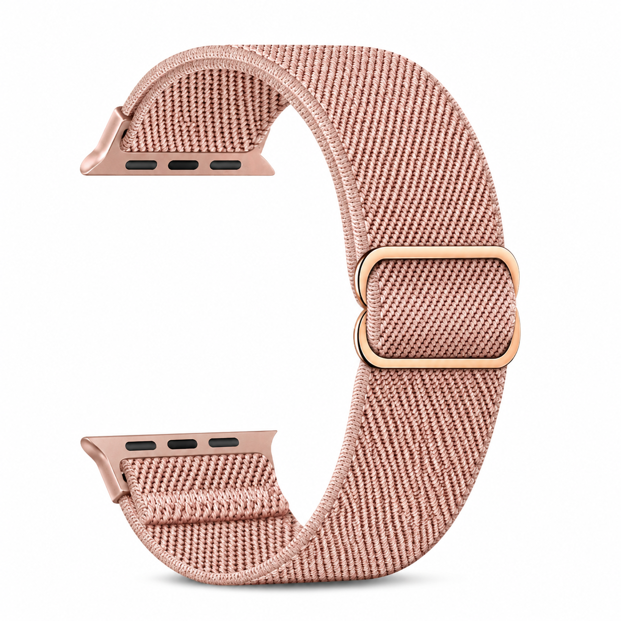 CORREA PARA APPLE WATCH 40mm 42MM 44MM 45MM 46MM 49MM NYLON ROSA - 1