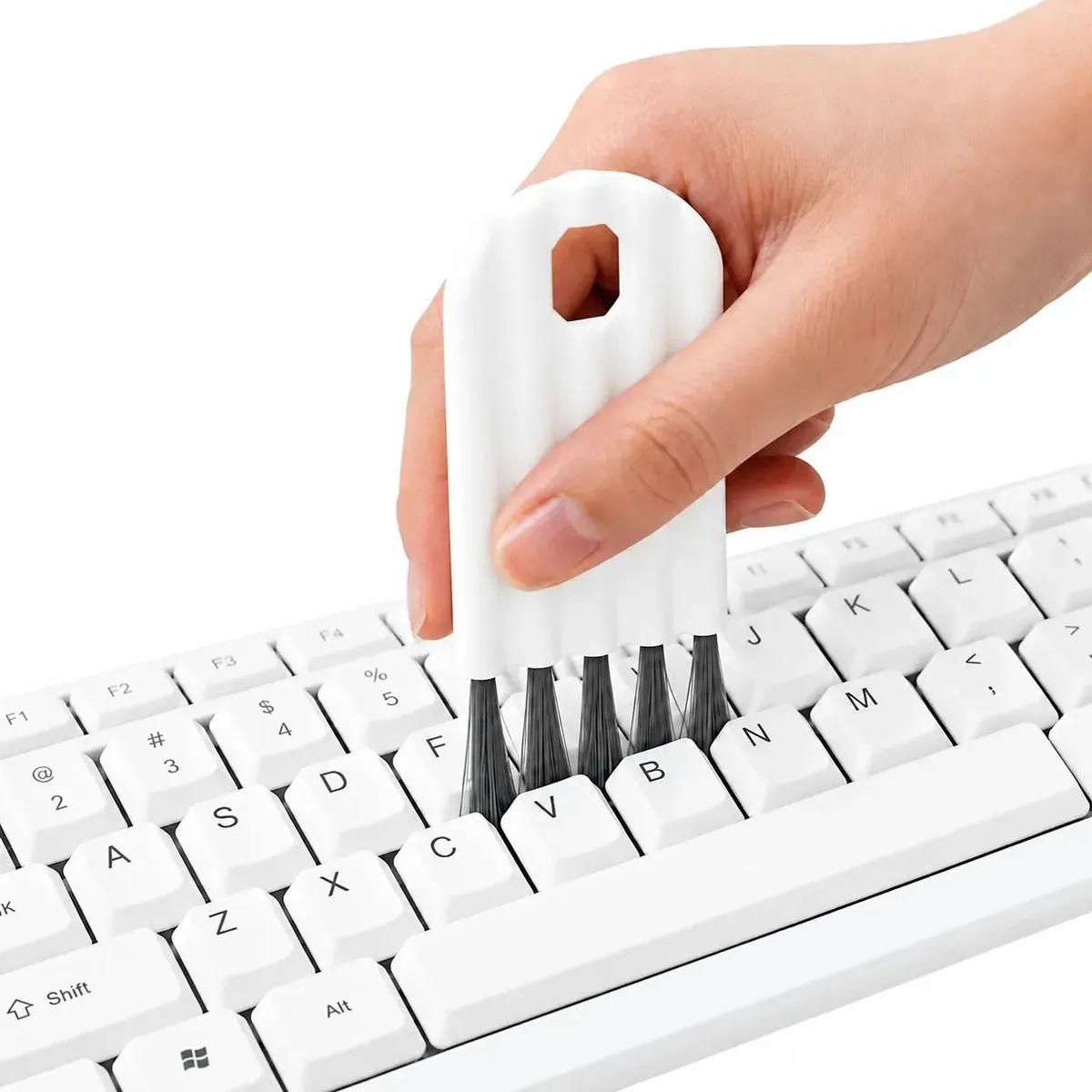 CEPILLO DE LIMPIEZA PARA TECLADO COMPACTO MULTIUSOS - 1