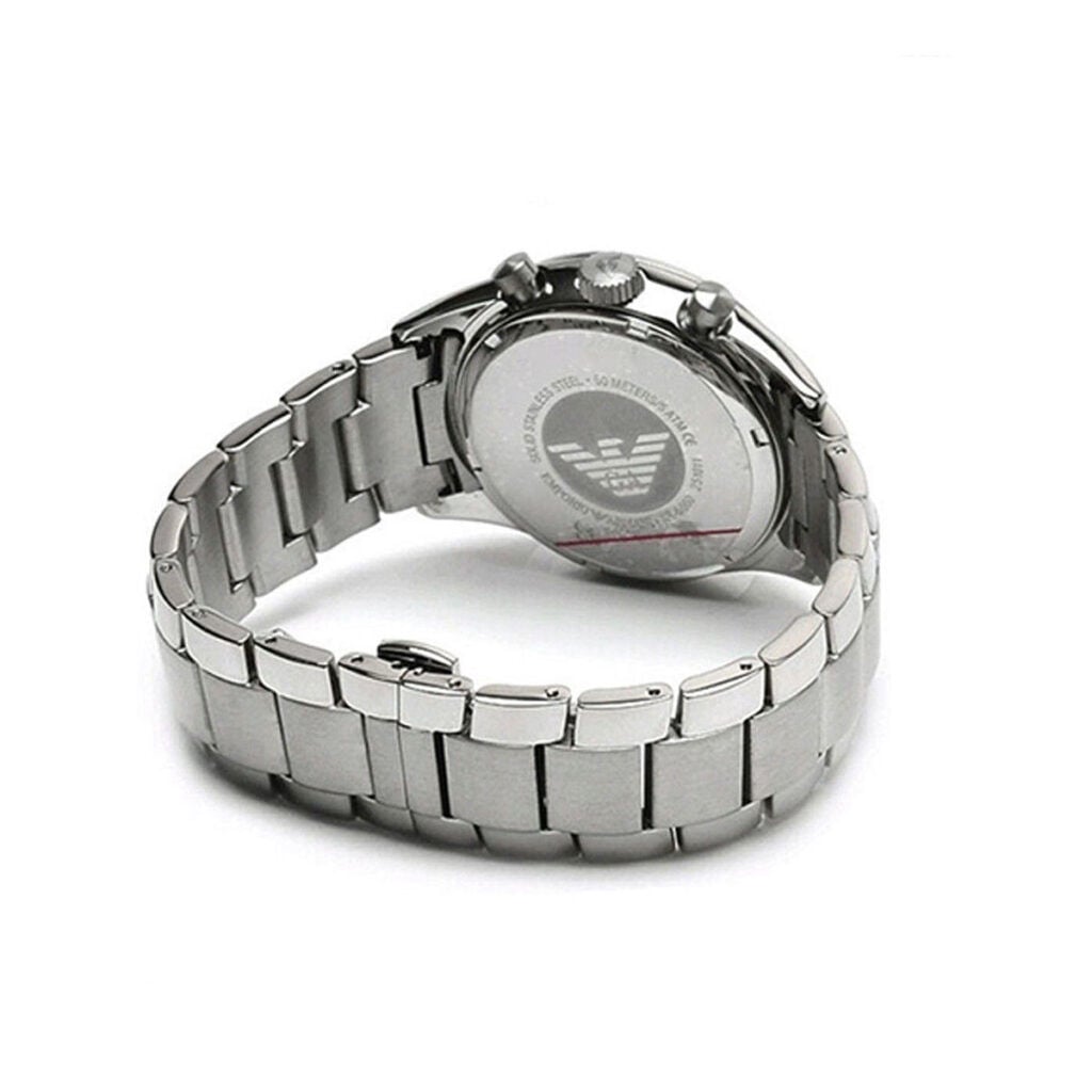 RELOJ ARMANI HOMBRE ANÁLOGO AR5860 EMPORIO BLUE AND SILVER NUEVO - 2