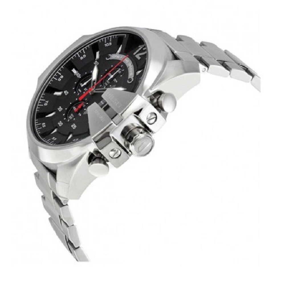 RELOJ DIESEL HOMBRE ANÁLOGO DZ4308 MEGA CHIEF BLACK AND SILVER - 2