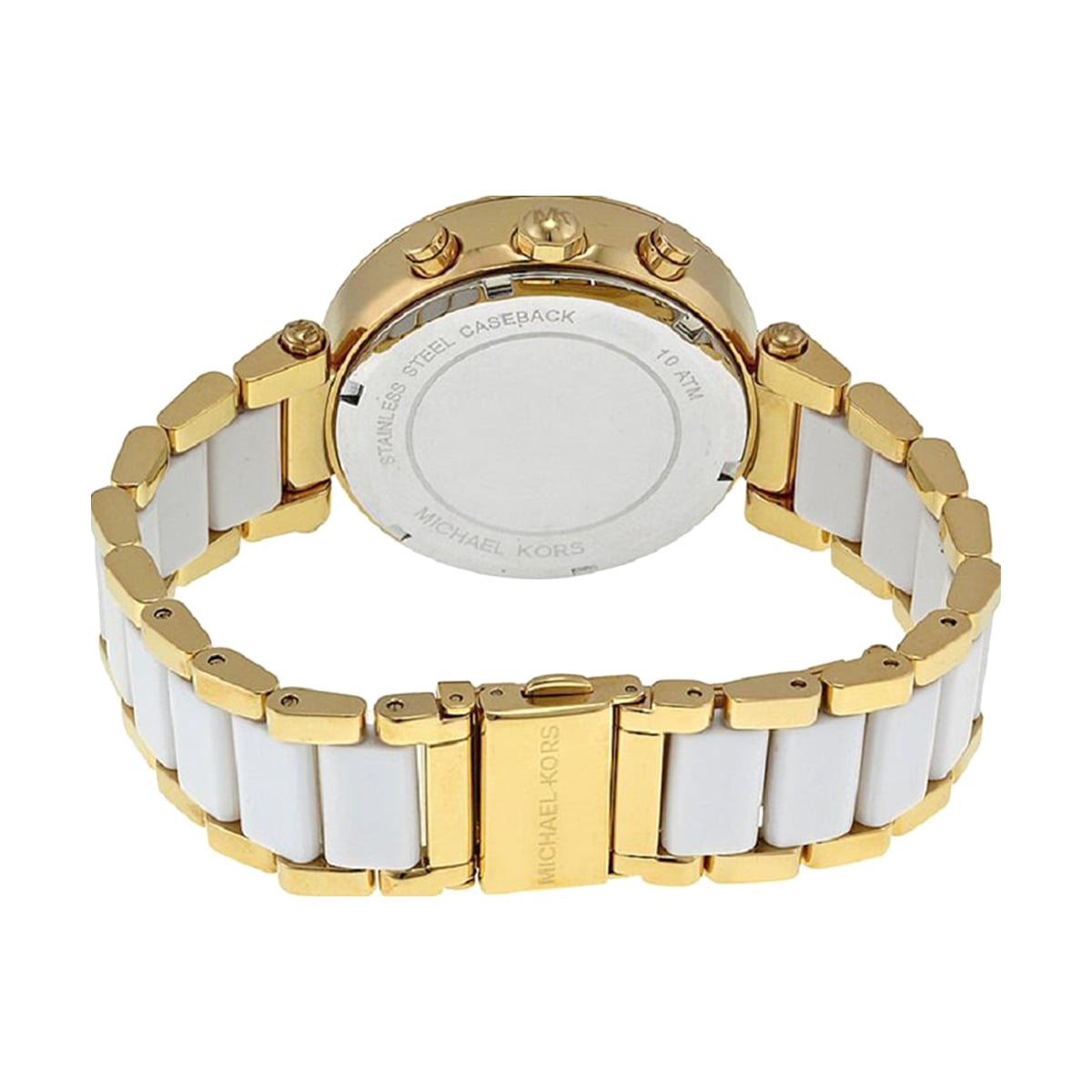 RELOJ MICHAEL KORS MUJER ANÁLOGO MK6119 GOLD AND WHITE PADA GENUINO - 3