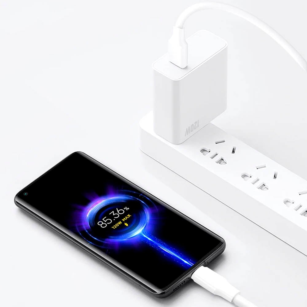 CARGADOR 120W CARGA RÁPIDA PARA XIAOMI CABLE TIPO C - 2