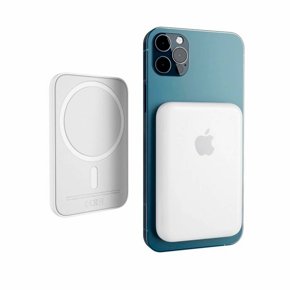 CARGADOR PORTATIL MAGSAFE PARA IPHONE DE 20 000 MAH + CUBO 20W + CABLE DE CARGA - 2
