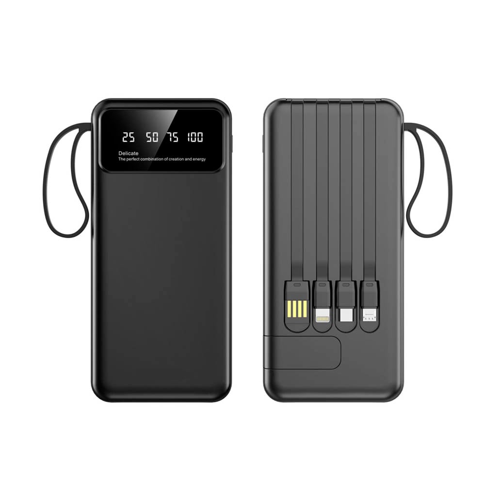 CARGADOR PORTÁTIL POWER BANK 15000 MAH CARGA RÁPIDA DEMGEL - 1