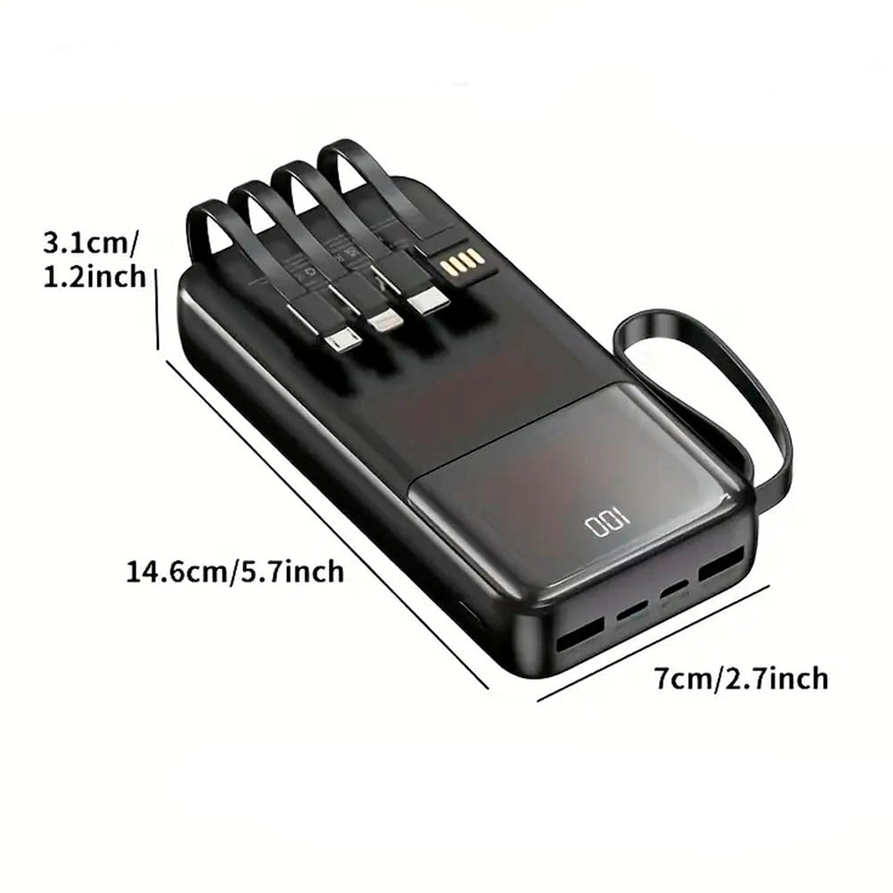 CARGADOR PORTÁTIL POWER BANK 15000 MAH CARGA RÁPIDA DEMGEL - 4