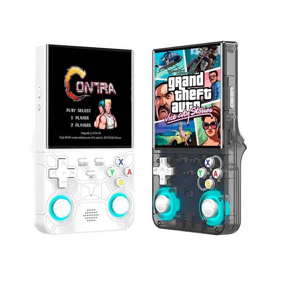 CONSOLA DE VIDEOJUEGOS PORTÁTIL RETRO R36 ULTRA HD NEGRO FUNDA GRATIS - 4