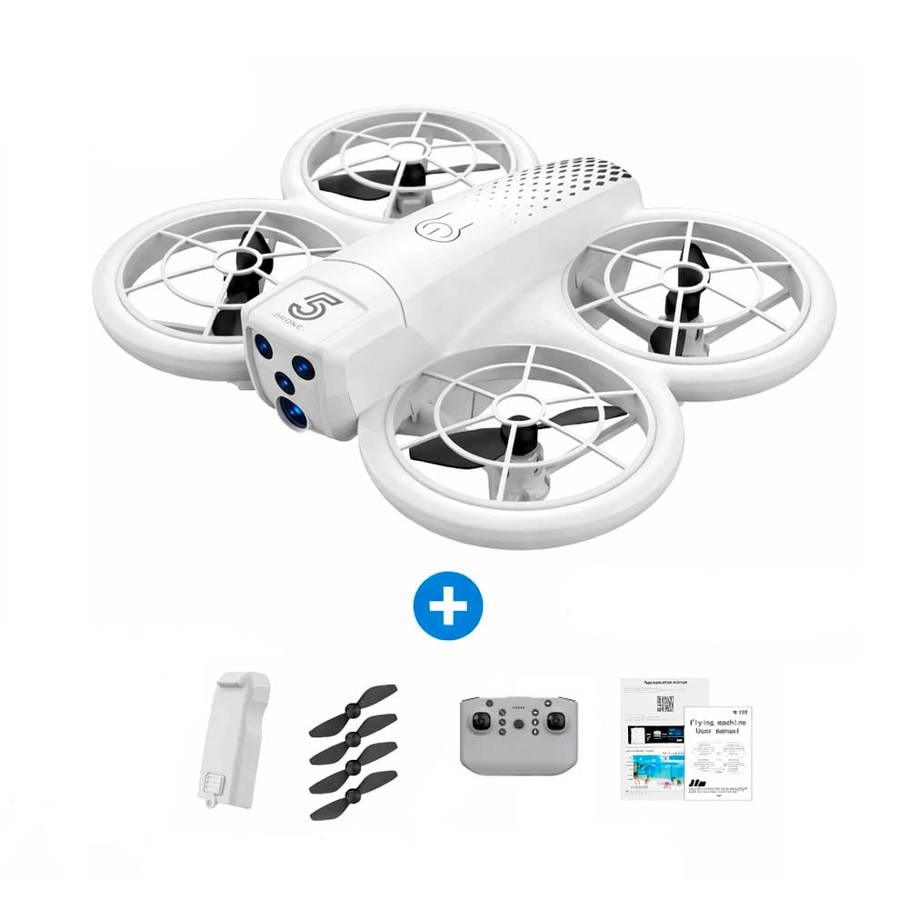 MINI DRONE RC CZ05 BLANCO CONTROL REMOTO - 1