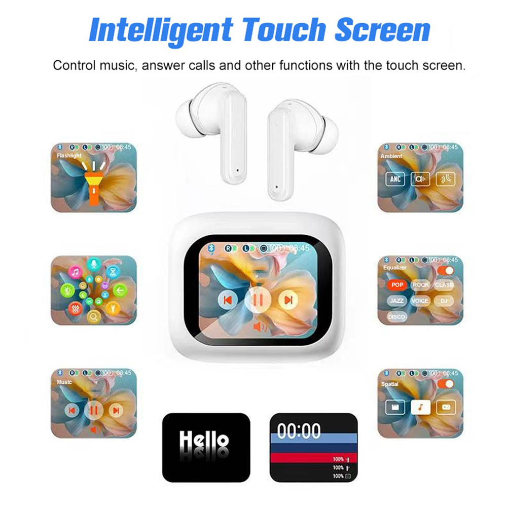 AUDÍFONOS BLUETOOTH TOUR PRO 4 BLANCO IN EAR ANC TÁCTIL - 2