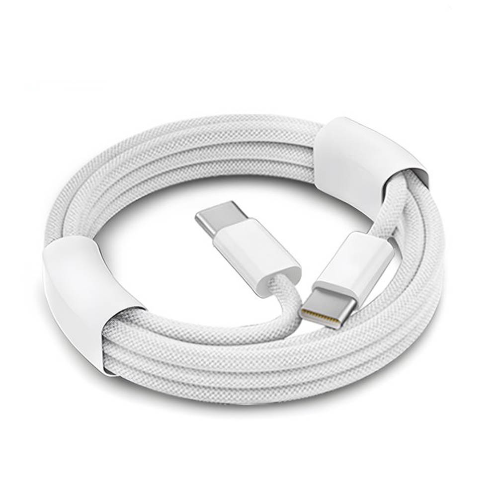 COMBO ADAPTADOR 20W Y CABLE TIPO C A C PARA IPHONE - 3