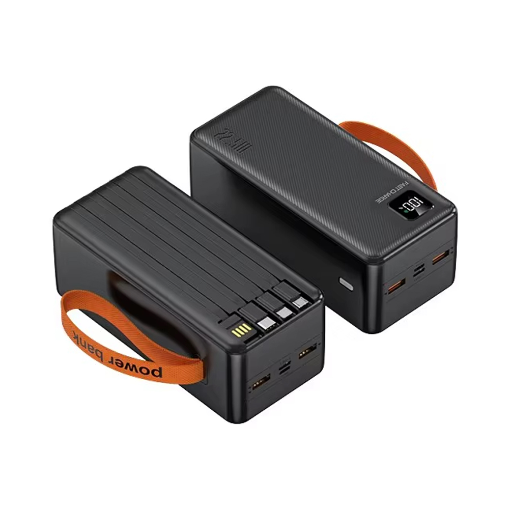 CARGADOR PORTÁTIL POWER BANK SANCI 60000 MAH CARGA RÁPIDA PD65W NEGRO - 3